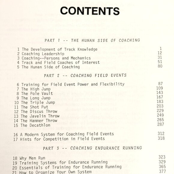 Track And Field Omnibook 4th Edition By Ken Doherty Ph.D. Hardcover (1985) - Picture 4 of 4